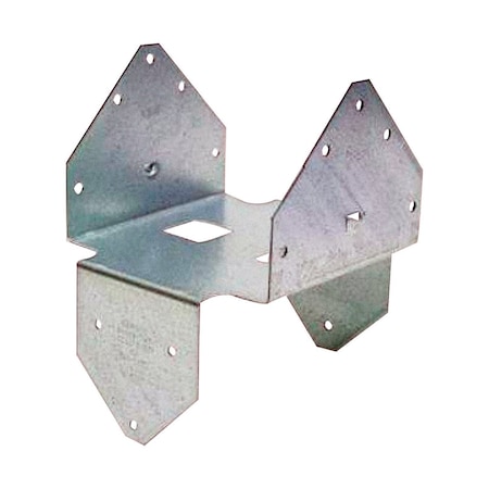 Simpson Strong-Tie Simpson Strong-Tie ZMax 2.93 in. H X 5.5625 in. W 18 Ga. Galvanized Steel Post Base BCS2-3/6Z